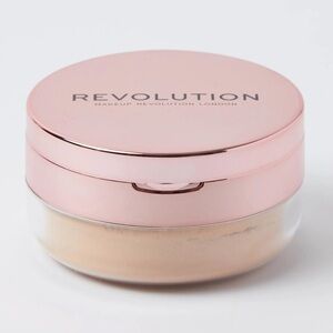 Revolution Conceal & Fix Loose Setting Powder Deep Honey Water resistant.    NIB